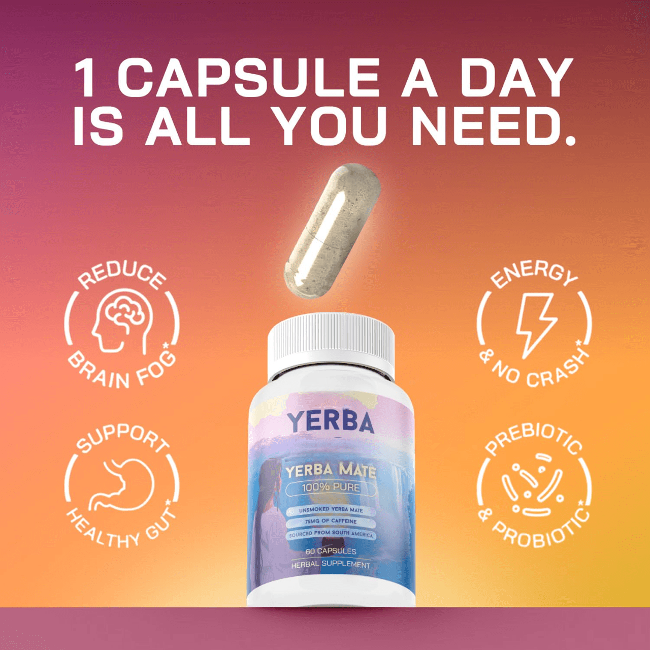 Yerba Magic Capsules – 5-in-1